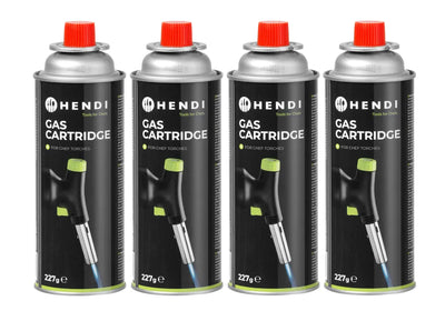 Gasbussen HENDI Jet Koksbrander (set van 4)